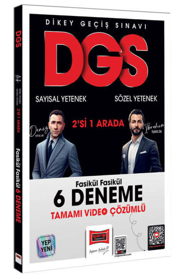 Yargı Yayınları 2026 DGS Sayısal Yetenek - Sözel Yetenek Fasikül Fasikül Tamamı Video Çözümlü 6 Deneme - 1
