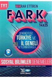 Yayın Denizi Yayınları TYT Sosyal Bilimler Fark 14x25 Tekrar Ettiren Denemeleri - Yayın Denizi Yayınları
