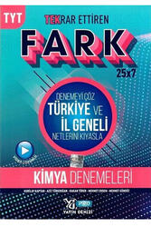 Yayın Denizi Yayınları TYT Kimya Fark 25x7 Tekrar Ettiren Denemeleri - Yayın Denizi Yayınları