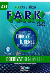 Yayın Denizi Yayınları AYT Edebiyat Fark 24x24 Tekrar Ettiren Denemeleri - Yayın Denizi Yayınları