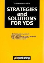 Ydspuplishing Yayınları STRATEGIES and SOLUTIONS FOR YDS - YDS Publishing