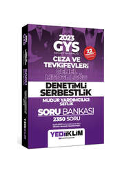 Yediiklim Yayınları 2023 GYS Adalet Bakanlığı Ceza ve Tevkifevleri Genel Müdürlüğü Denetimli Serbestlik Müdür Yardımcılığı Şeflik Soru Bankası - Yediiklim Yayınları