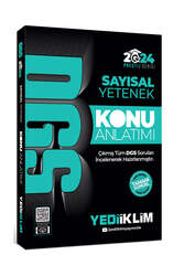 Yediiklim Yayınları 2024 DGS Sayısal Yetenek Konu Anlatımı - Yediiklim Yayınları