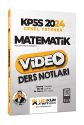Yediiklim Yayınları 2024 Kpss Atölye Serisi Matematik Video Ders Notları - Yediiklim Yayınları