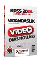 Yediiklim Yayınları 2024 KPSS Atölye Serisi Vatandaşlık Video Ders Notları - Yediiklim Yayınları