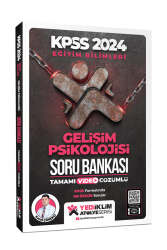 Yediiklim Yayınları 2024 Eğitim Bilimleri Atölye Serisi Gelişim Psikolojisi Tamamı Video Çözümlü Soru Bankası - Yediiklim Yayınları