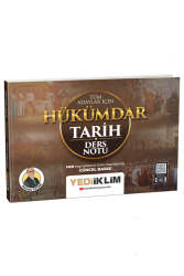 Yediiklim Yayınları Tüm Adaylar İçin Hükümdar Tarih Ders Notları - Yediiklim Yayınları