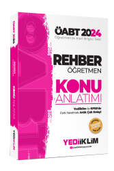 Yediiklim Yayınları 2024 ÖABT Rehberlik Konu Anlatımı - Yediiklim Yayınları