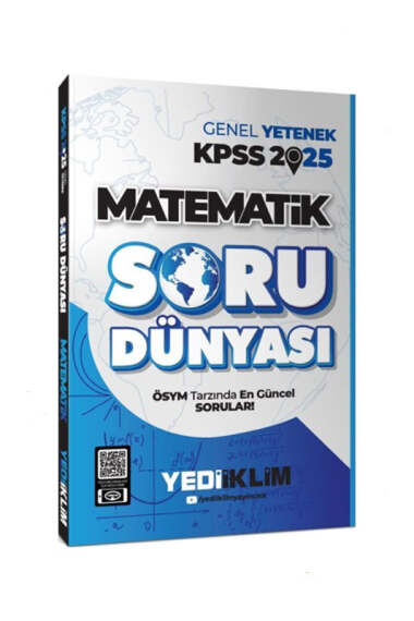 Yediiklim Yayınları 2025 KPSS Genel Yetenek Matematik Soru Dünyası - 1