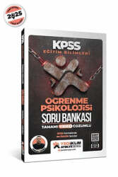 Yediiklim Yayınları 2025 Eğitim Bilimleri Atölye Serisi Öğrenme Psikolojisi Tamamı Video Çözümlü Soru Bankası - Yediiklim Yayınları