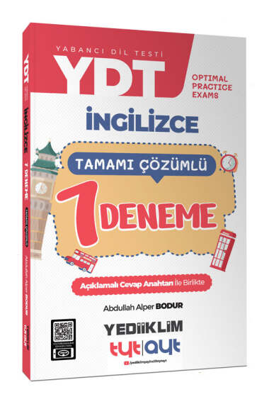 Yediiklim Yayınları YDT Optimal Practice Exams Tamamı Çözümlü 7 Deneme - 1