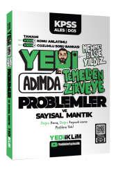 Yediiklim Yayınları KPSS ALES DGS Yedi Adımda Temelden Zirveye Problemler ve Sayısal Mantık Video Konu Anlatımlı Video Çözümlü Soru Bankası - Yediiklim Yayınları