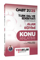 Yediiklim Yayınları 2025 ÖABT Türk Dili ve Edebiyatı Öğretmenliği Alan Eğitimi Konu Anlatımı - Yediiklim Yayınları