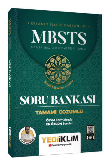 Yediiklim Yayınları MBSTS Tamamı Çözümlü Soru Bankası (Burhan Karakışla) - 1