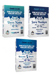 Yediiklim Yayınları 2025 ÖABT Din Kültürü ve Ahlak Bilgisi Seti (3 Kitap) - Yediiklim Yayınları