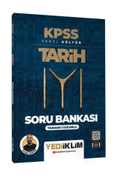 Yediiklim Yayınları 2025 KPSS Genel Kültür Tarih Tamamı Çözümlü Soru Bankası  - Yediiklim Yayınları