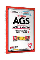 Yediiklim Yayınları 2025 MEB-AGS Sözel Yetenek Sayısal Yetenek Konu Anlatımı - Yediiklim Yayınları