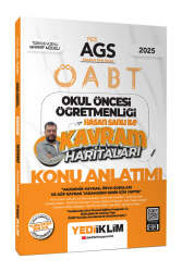 Yediiklim Yayınları 2025 MEB AGS ÖABT Okul Öncesi Öğretmenliği Hasan Sanlı İle Kavram Haritaları Konu Anlatımı - Yediiklim Yayınları