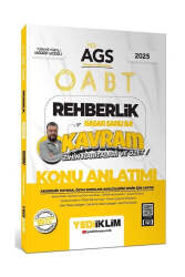 Yediiklim Yayınları 2025 MEB-AGS ÖABT Rehberlik Kavram Zihin Haritaları ve Özet Konu Anlatımı - Yediiklim Yayınları