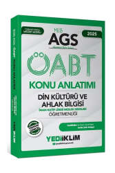 Yediiklim Yayınları 2025 MEB-AGS ÖABT Din Kültürü ve Ahlak Bilgisi Öğretmenliği Konu Anlatımı - Yediiklim Yayınları