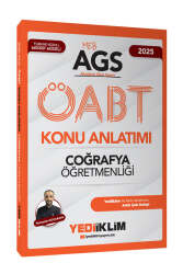 Yediiklim Yayınları 2025 MEB AGS ÖABT Coğrafya Öğretmenliği Konu Anlatımı - Yediiklim Yayınları