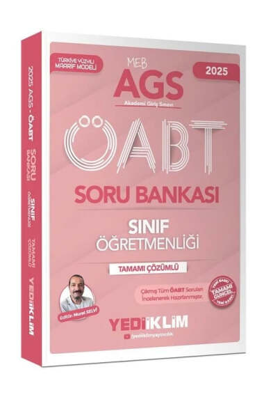 Yediiklim Yayınları 2025 ÖABT MEB AGS Sınıf Öğretmenliği Soru Bankası - 1