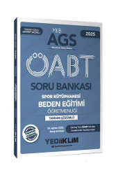 Yediiklim Yayınları 2025 MEB AGS ÖABT Beden Eğitimi Öğretmenliği Tamamı Çözümlü Soru Bankası - Yediiklim Yayınları