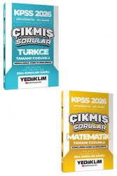 Yediiklim Yayınları KPSS 2026 Ortaöğretim-Önlisans Genel Yetenek Tamamı Çözümlü Çıkmış Sorular Seti (2 Kitap) - Yediiklim Yayınları