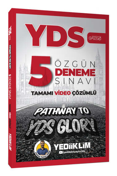Yediiklim Yayınları E -YDS Tamamı Video Çözümlü Özgün 5 Deneme Sınavı - 1