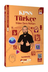 Yediiklim Yayınları 2026 KPSS Genel Yetenek Atölye Serisi Türkçe Video Ders Notları - Yediiklim Yayınları