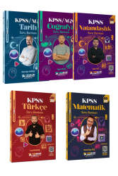 Yediiklim Yayınları 2026 KPSS GK-GY Tüm Dersler Atölye Serisi Soru Bankası Seti (5 Kitap) - Yediiklim Yayınları