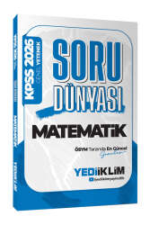 Yediiklim Yayınları 2026 KPSS Genel Yetenek Matematik Soru Dünyası - Yediiklim Yayınları