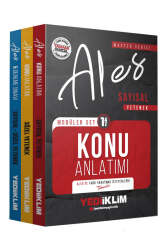 Yediiklim Yayınları 2026 Master Serisi ALES Sayısal-Sözel Yetenek Konu Anlatımlı Modüler Set - Yediiklim Yayınları
