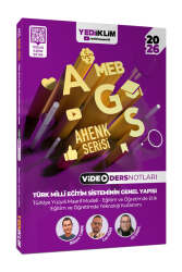 Yediiklim Yayınları 2026 MEB AGS Ahenk Serisi Türk Milli Eğitim Sisteminin Genel Yapısı Video Ders Notları - Yediiklim Yayınları