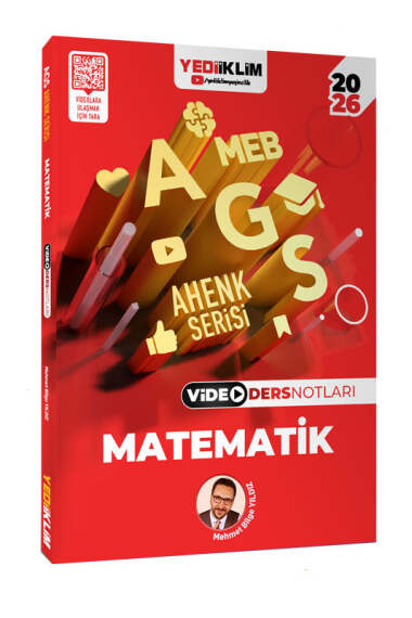 Yediiklim Yayınları 2026 MEB AGS Ahenk Serisi Matematik Video Ders Notları - 1