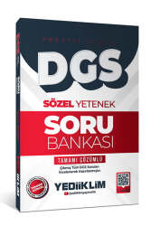 Yediiklim Yayınları 2026 DGS Prestij Serisi Sözel Yetenek Soru Bankası - Yediiklim Yayınları