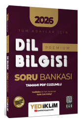 Yediiklim Yayınları 2026 Tüm Adaylar İçin Dil Bilgisi Premium Tamamı PDF Çözümlü Soru Bankası - Yediiklim Yayınları
