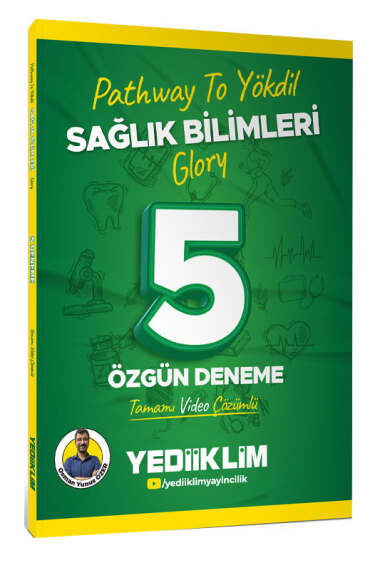 Yediiklim Yayınları Pathway To Yökdil Sağlık Bilimleri Glory Tamamı Video Çözümlü 5 Özgün Deneme - 1