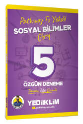 Yediiklim Yayınları Pathway To Yökdil Sosyal Bilimler Glory Tamamı Video Çözümlü 5 Özgün Deneme - Yediiklim Yayınları
