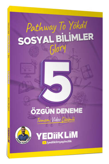 Yediiklim Yayınları Pathway To Yökdil Sosyal Bilimler Glory Tamamı Video Çözümlü 5 Özgün Deneme - 1