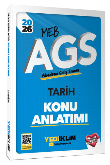 Yediiklim Yayınları 2026 MEB AGS Tarih Konu Anlatımı - 1