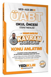 Yediiklim Yayınları 2026 MEB AGS ÖABT Okul Öncesi Öğretmenliği Hasan SANLI İle Kavram Haritaları Konu Anlatımı - Yediiklim Yayınları