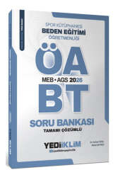 Yediiklim Yayınları 2026 MEB AGS ÖABT Beden Eğitimi Öğretmenliği Tamamı Çözümlü Soru Bankası - Yediiklim Yayınları