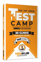 Yediiklim Yayınları YDS YDT YÖKDİL Test Camp Soru Bankası - Yediiklim Yayınları