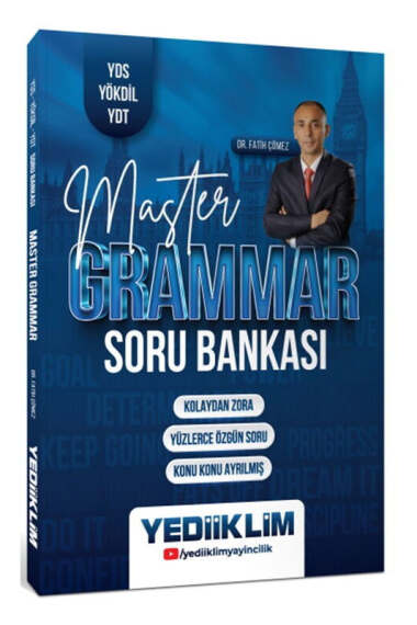 Yediiklim Yayınları YDS YÖKDİL YDT Master Grammar Soru Bankası - 1