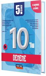 Yeni Tarz Yayınları 5. Sınıf 10 lu Deneme - Yeni Tarz Yayınları