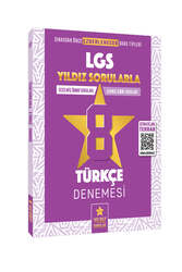 Yıldız Sorular Yayınları 2022 8. Sınıf LGS Türkçe 8 Deneme Video Çözümlü - Yıldız Sorular Yayınları