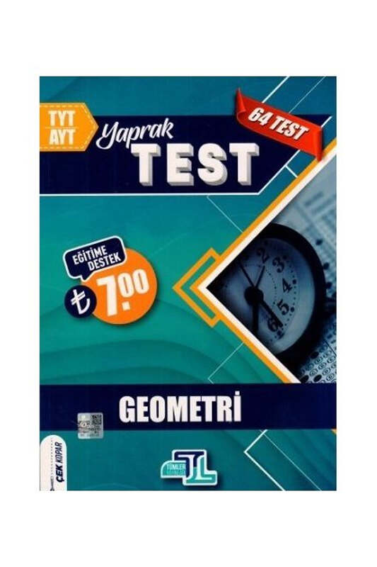 Yks Tyt Ayt Geometri 64 Yaprak Test Tümler Yayınları Komisyon