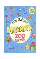 Yuva Yayınları Çöz Bakalım Matematik 200 Etkinlik - Yuva Yayınları