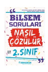 Zeki Çocuk Yayınları 2. Sınıf Bilsem Soruları Nasıl Çözülür - Zeki Çocuk Eğitici Kitaplar